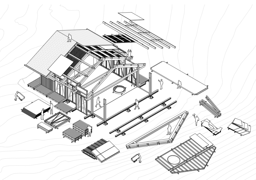 The Rotary Schutzhaus Michelsberg, Winners of the Marita Schnepper Award for ecological architecture, a prize for sustainable architecture